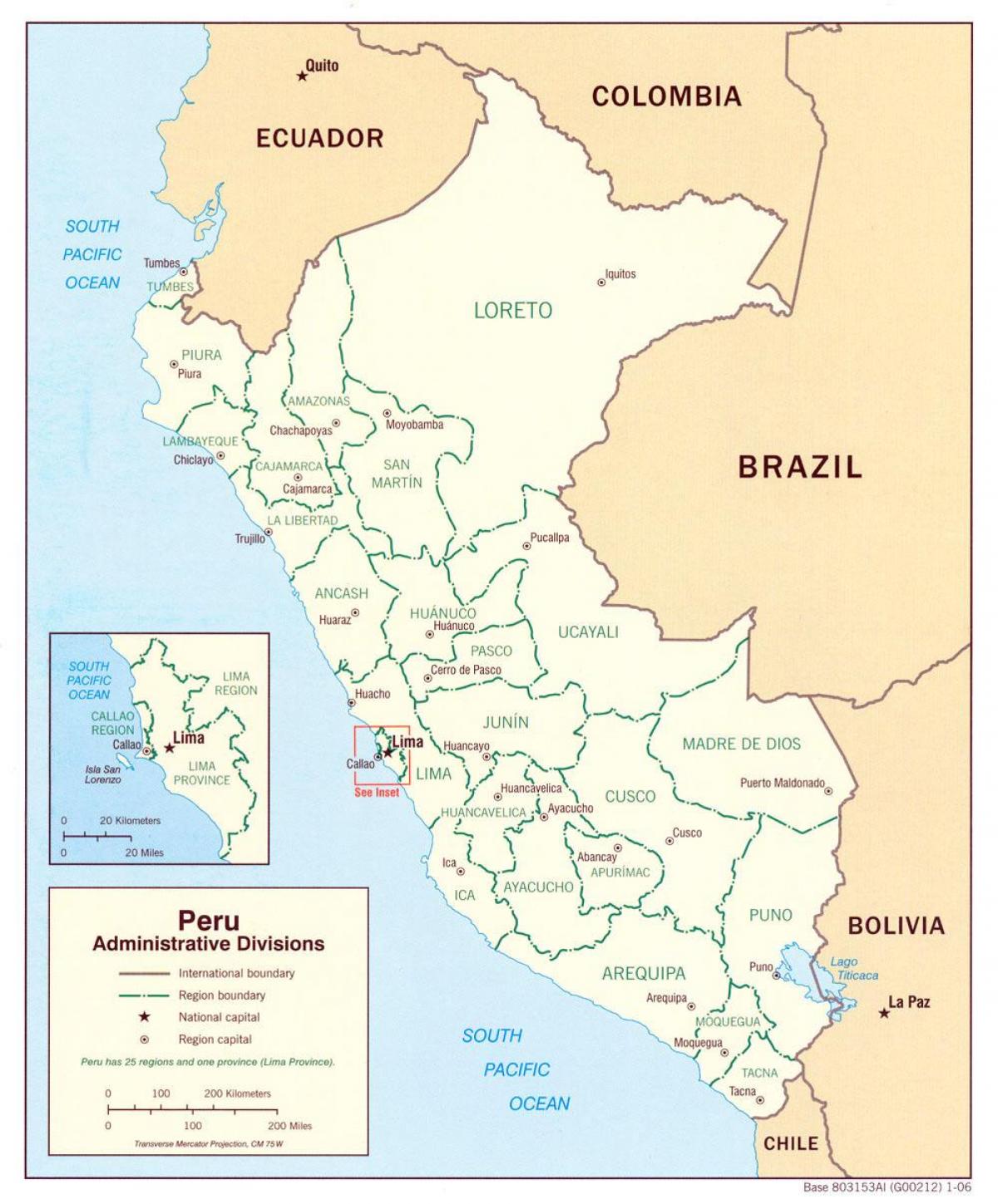 Mappa di Lima technology center