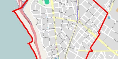 Mappa di barranco, Lima